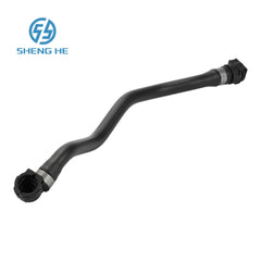 OEM 17127576370 Radiator Coolant Water Hose for BMW X6 XDrive50i 2008-2019 Rubber Black