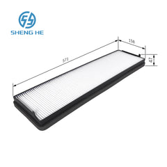 A9738350147 - Filter, interior air for MERCEDES-BENZ-973 835 01 47 64,A 973 835 01 47,A 973 835 01 47 64