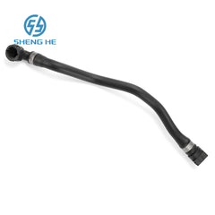 OEM 17127576370 Radiator Coolant Water Hose for BMW X6 XDrive50i 2008-2019 Rubber Black
