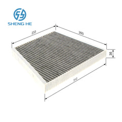 for Mercedes-Benz 211 830 00 18 Cabin Air Filter 211 830 03 18 A 211 830 00 18 A 211 830 03 18