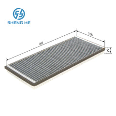 Filter, interior air for BENZ 901 830 04 18,901 830 04 18 64,A 901 830 04 18,A 901 830 04 18 64