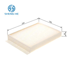 Filter, interior air for BENZ 166 830 00 18,166 830 02 18,206 835 15 00,A 166 830 00 18,A 166 830 02 18,A 206 835 15 00