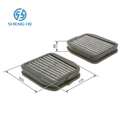 Cabin filter 211 830 08 18 for Mercedes-Benz-211 830 12 00,A 211 830 08 18,A 211 830 12 00