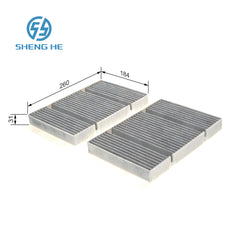 222 830 03 18 Cabin filter for MERCEDES-BENZ-222 830 04 18,A 222 830 03 18,A 222 830 04 18