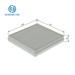 Filter, interior air for BENZ 167 835 02 00- 167 835 37 00,A 167 835 02 00,A 167 835 37 00