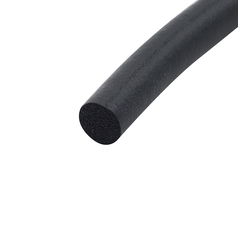 Cylindrical EPDM foam sealing strip, circular EPDM rubber, suitable for DIY seals, bearings, gaskets, foam tubes, handicrafts