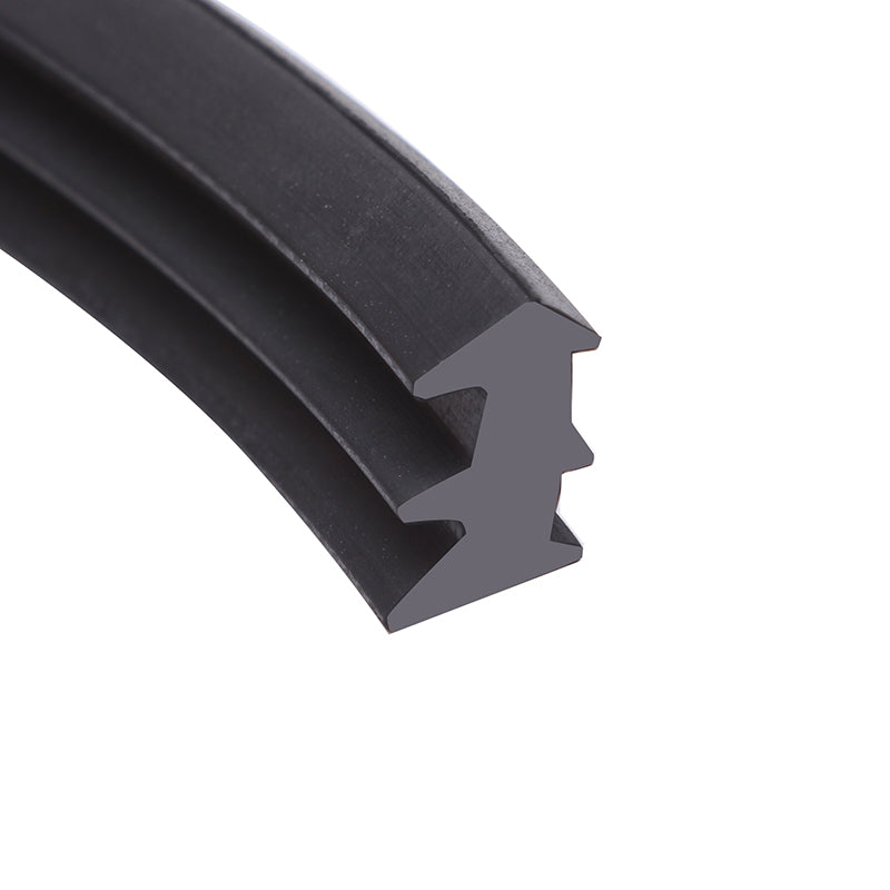 Black multi shaped rubber cut door and window sealing strip, windproof, soundproof, and heat-insulating strip