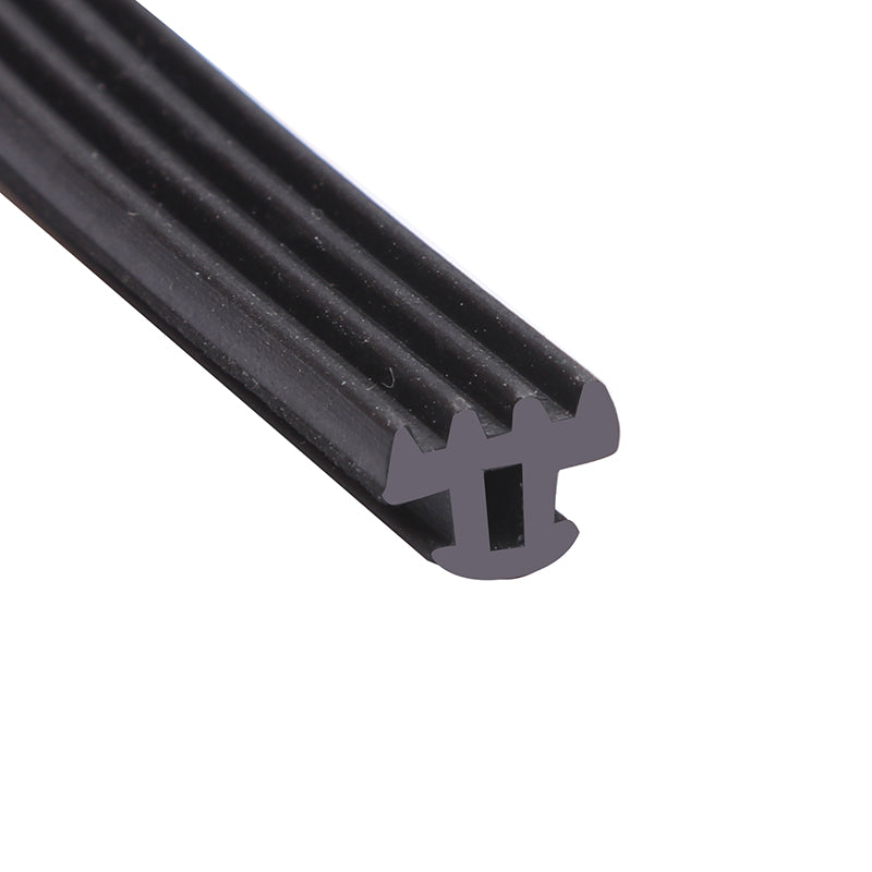 Black multi shaped rubber cut door and window sealing strip, windproof, soundproof, and heat-insulating strip