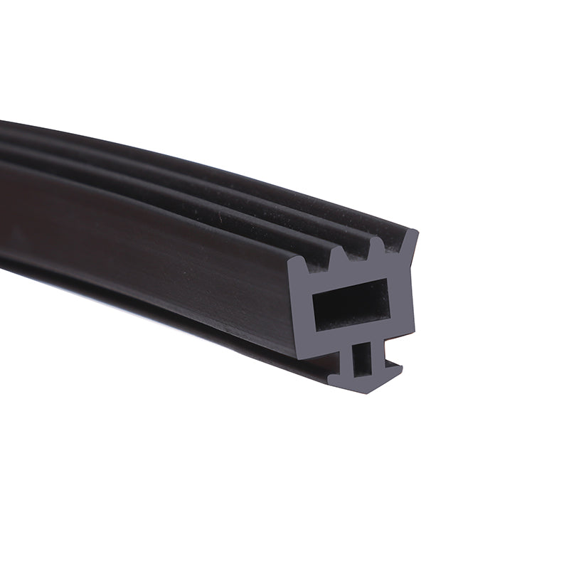 Black multi shaped rubber cut door and window sealing strip, windproof, soundproof, and heat-insulating strip