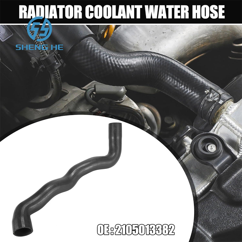 Car Upper Radiator Coolant Hose Water Pump Cooling Pipe 2105013382 for Mercedes-Benz E320 1998-2003
