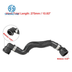China Silicone Rubber Hose Manufacturers Radiator Coolant Water Hose From Expansion Tank 17127592651 for BMW 650i 550i