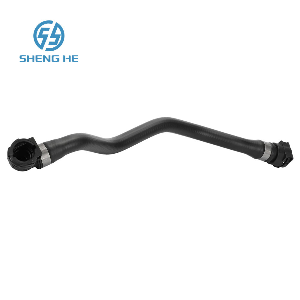 OEM 17127576370 Radiator Coolant Water Hose for BMW X6 XDrive50i 2008-2019 Rubber Black