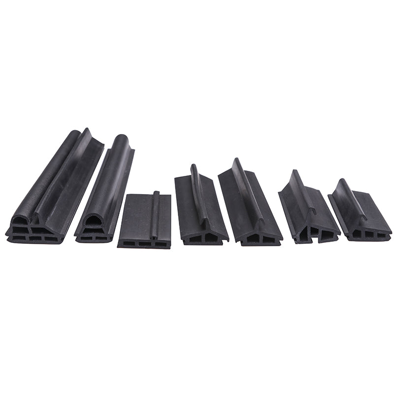 Black multi shaped rubber cut door and window sealing strip, windproof, soundproof, and heat-insulating strip