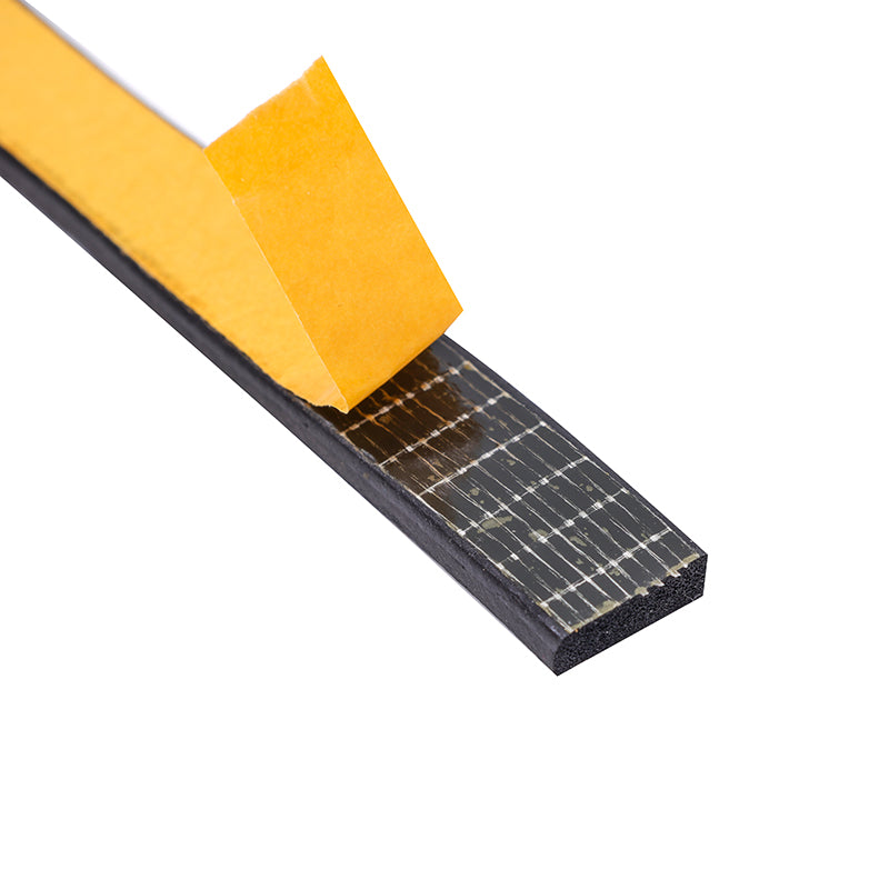 EPDM foam self-adhesive sealing strip square