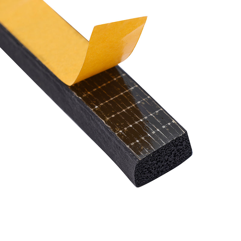 EPDM foam self-adhesive sealing strip square