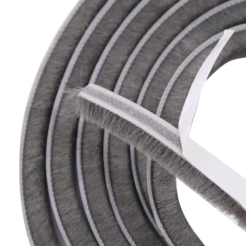 Self adhesive weatherstripping door edge sealing strip, suitable for door and window insulation