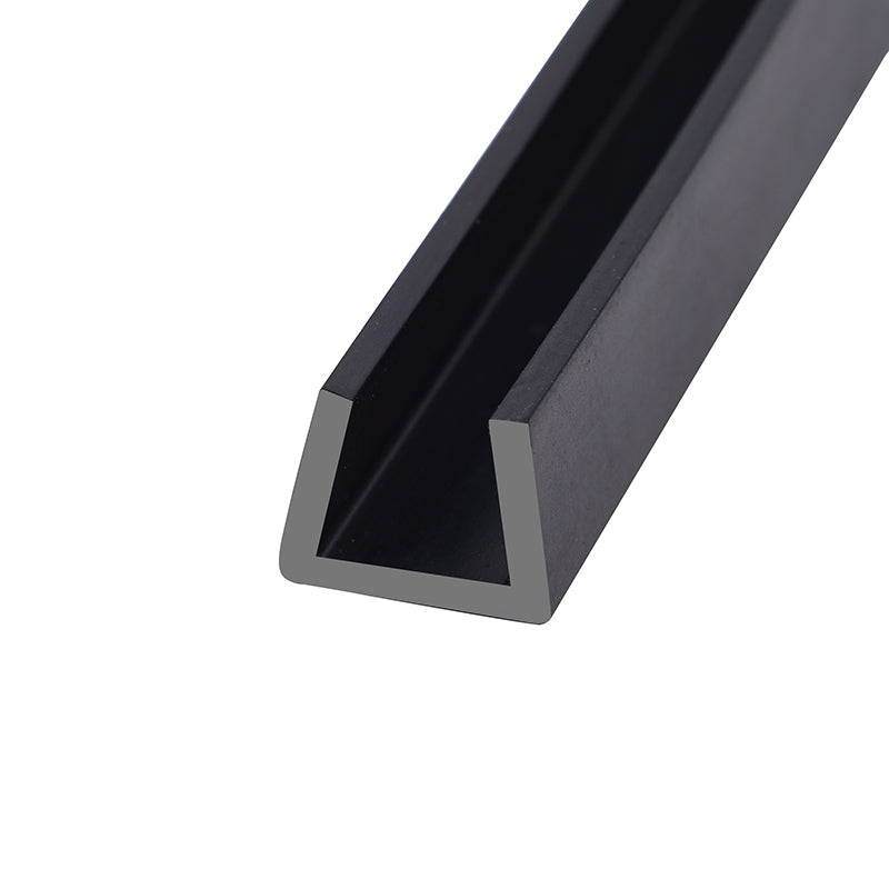 EPDM rubber sealing strip, suitable for DIY gasket sealing, door and window insulation, black