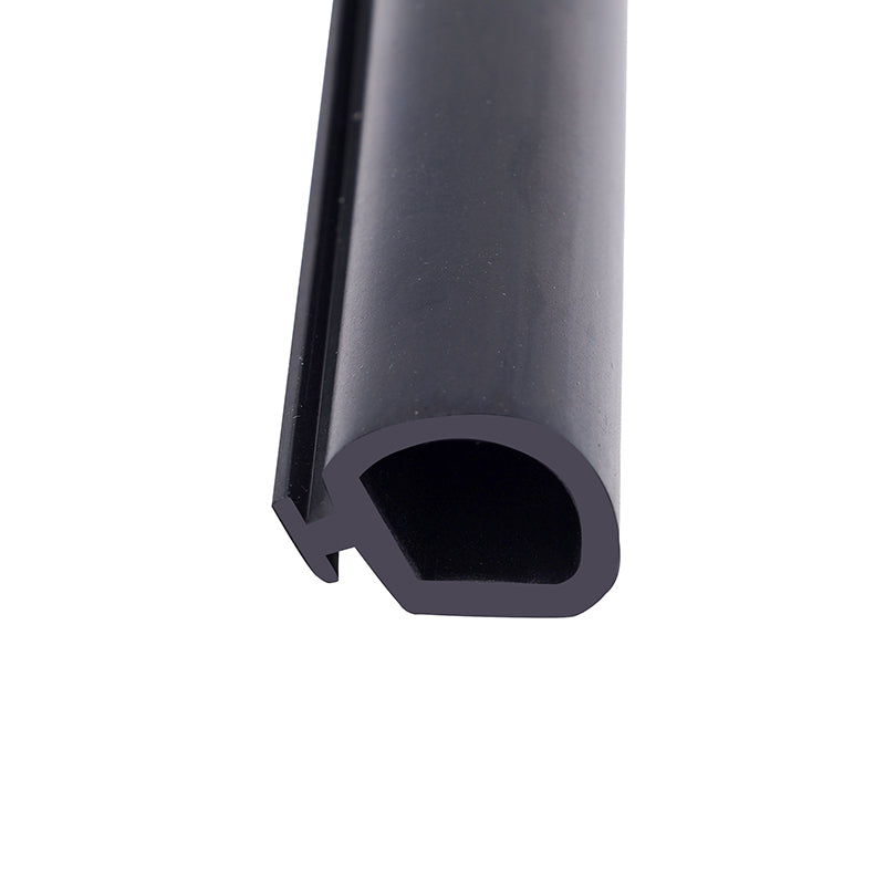 EPDM rubber sealing strip, suitable for DIY gasket sealing, door and window insulation, black