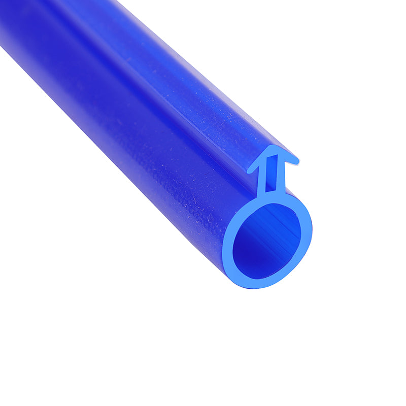 Plastic steel doors and windows, silicone rubber sealing strip, hollow ball hook tube O-shaped strip