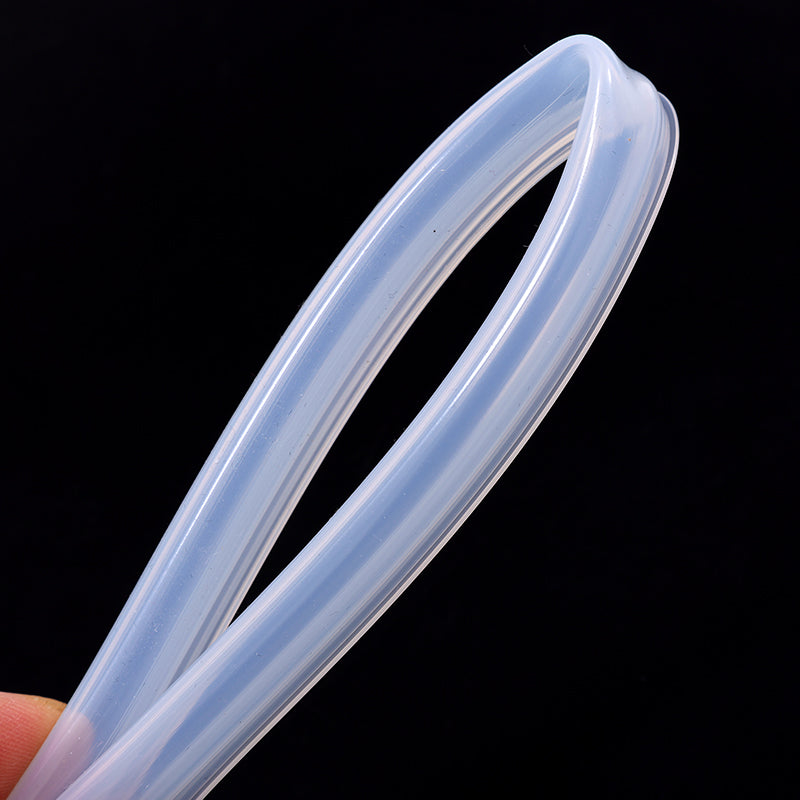 Plastic steel doors and windows, silicone rubber sealing strip, hollow ball hook tube O-shaped strip