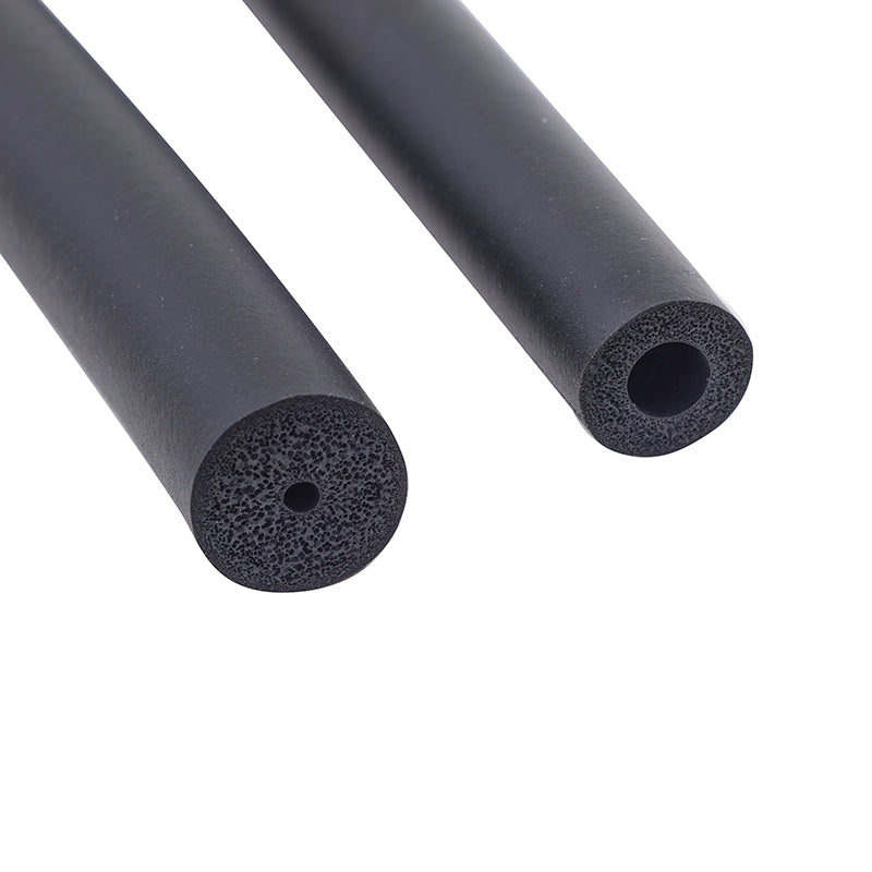 EPDM foaming profiled sealing strip rubber foam weatherstrip rubber, suitable for DIY joints, warehouses, round and square