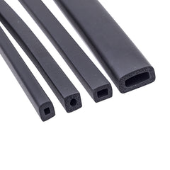 EPDM foaming profiled sealing strip rubber foam weatherstrip rubber, suitable for DIY joints, warehouses, round and square