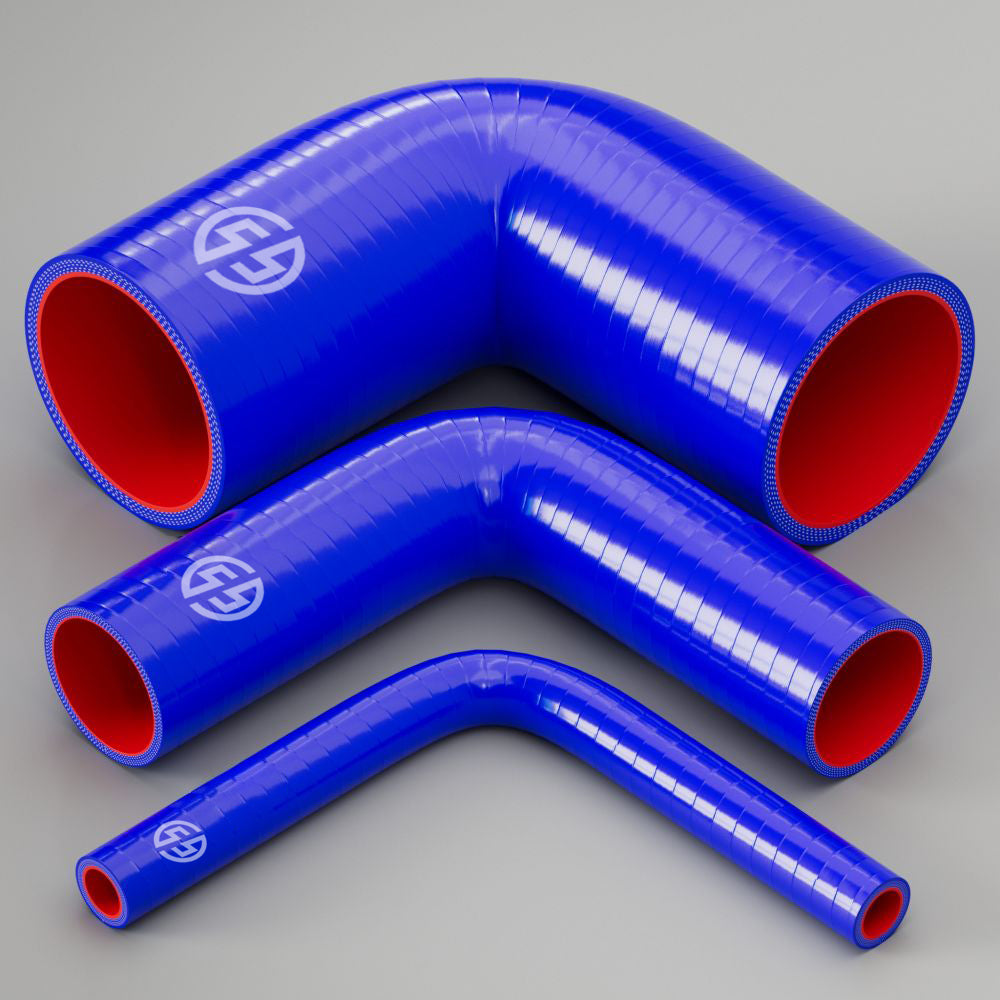 90 DEGREE ELBOW FLUORO SILICONE FUEL & OIL HOSE