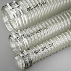 PU POLYURETHANE DUCTING - FLEXIBLE HOSE