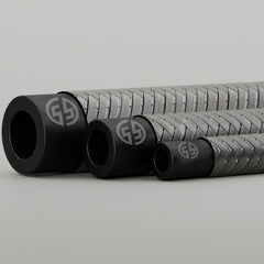 RUBBER STAINLESS STEEL BRAIDED FUEL HOSE