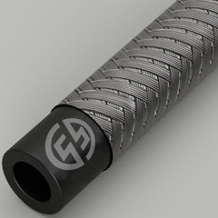 RUBBER STAINLESS STEEL BRAIDED FUEL HOSE