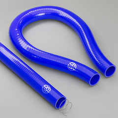 SILICONE HOSE WIRE REINFORCED 1 METRE STRAIGHT