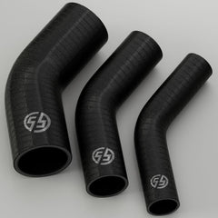 45 DEGREE ELBOW FLUORO SILICONE FUEL & OIL HOSE